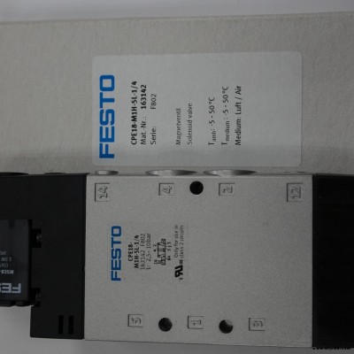 FESTO費斯托 CPE24-M3H-5JS-QS-10電磁閥