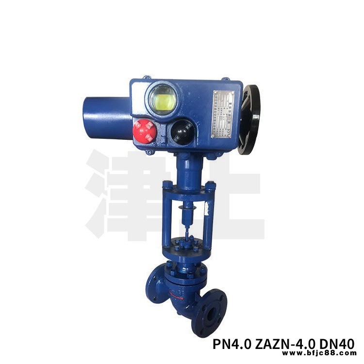 伯納德  電動雙座調節閥  PN4.0 ZAZN-4.0 DN40  三通分流調節閥   電源電壓380V 廠家供應
