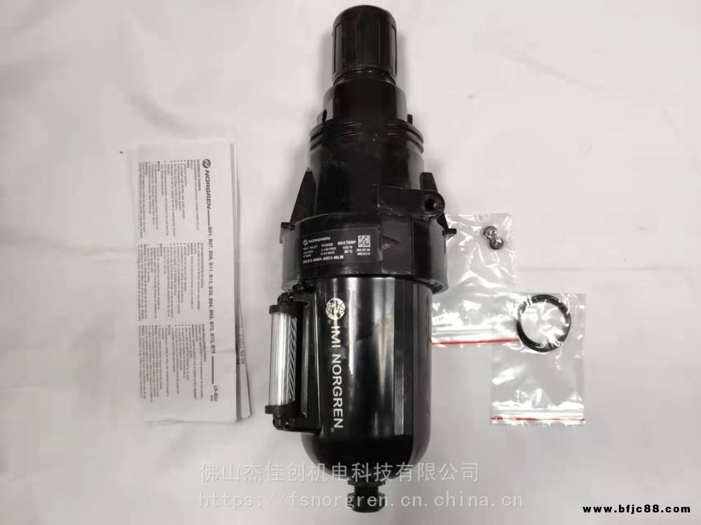 供應諾冠NORGREN吹瓶機用過濾減壓閥B68G-NNK-MR3-NLN