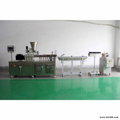 水冷拉條擠出造粒機(jī)價(jià)格 工程樹(shù)脂造粒實(shí)驗(yàn)線