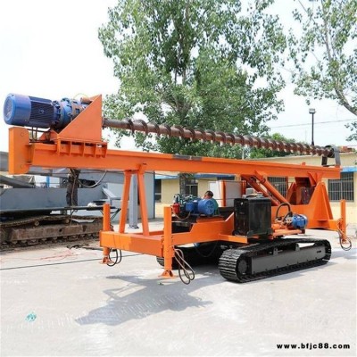 恒沃建筑用長(zhǎng)螺旋打樁機(jī) 履帶式地基打樁機(jī) 全地形長(zhǎng)螺旋旋挖鉆機(jī)