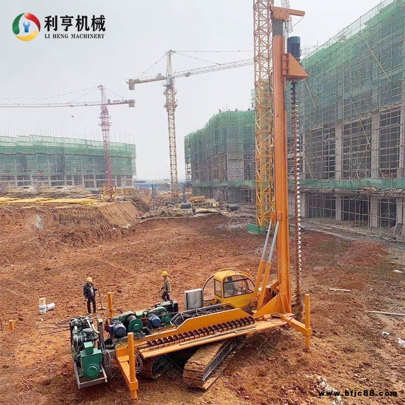 XWDJ-25履帶機(jī)鎖桿旋挖鉆機(jī) 25m柴油款地基加固打樁機(jī)