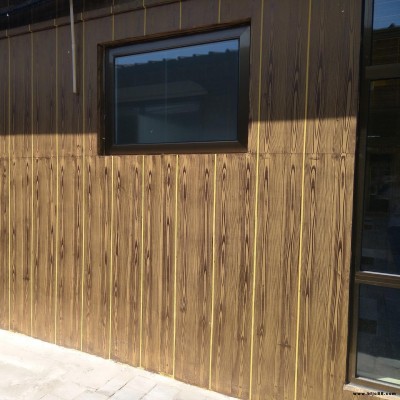 山東金屬仿木紋漆市場價格 華彩木紋漆施工工藝  鋼結構木紋漆生產廠家 鋁塑板木紋施工效果