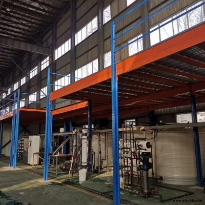 山東貨架廠 專業(yè)定制 層板貨架 高位閣樓貨架 搭建二層平臺 提高倉庫使用率