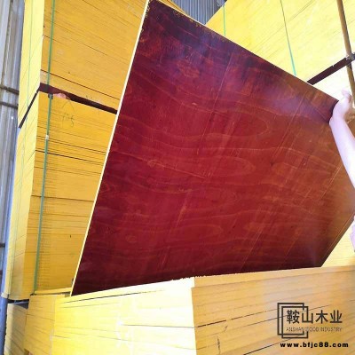 層層過膠工地建筑八層板建筑覆膜板工程模板質量好