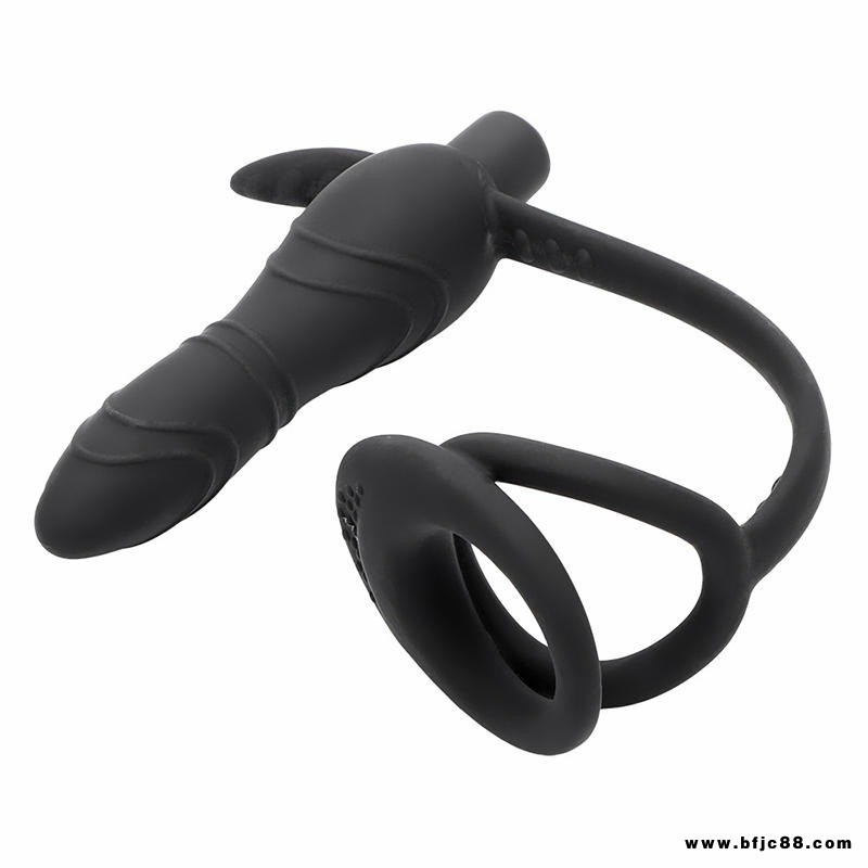 震動(dòng)鎖精環(huán)震動(dòng)后庭肛塞男用延時(shí)鎖精器具外貿(mào)熱銷成人用品MAV023