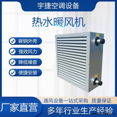 NF-6.9/9.6橫吹式熱水暖風(fēng)機 工業(yè)取暖器 電壓380