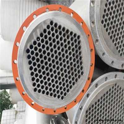 濟寧浩運二手換熱器 冷凝器 316不銹鋼冷凝器 200平方列管式冷凝器