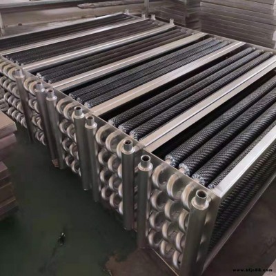 琴江廠家直銷QJ-15W翅片管導熱油換熱器 蒸汽熱交換器 不銹鋼翅片管散熱器加工廠非標定做