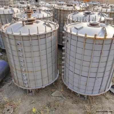 處理 二手片式冷凝器  搪瓷碟片式冷凝器   20方二手搪瓷換熱器 澤瑞現(xiàn)貨
