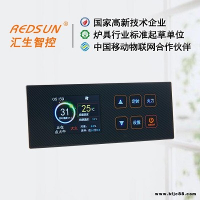 生物質顆粒取暖爐智能溫度控制器 蘭炭采暖爐微電腦控制板 匯生電子廠家 可定制
