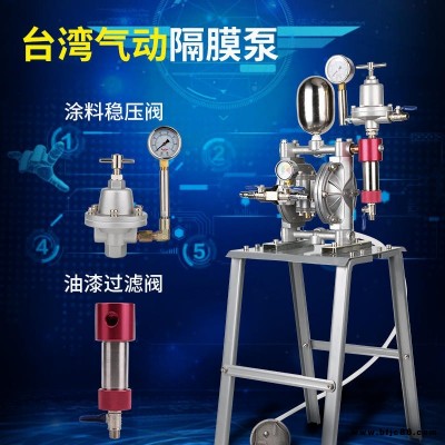 臺灣亞洲龍A-10油漆隔膜泵進口防爆工具大流量氣動高壓油漆噴漆泵