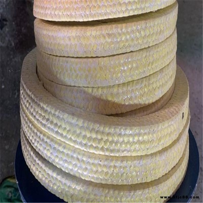 供應(yīng)各種規(guī)格芳綸盤根耐腐蝕芳綸盤根  高水基盤根 量大從優(yōu) 齊全