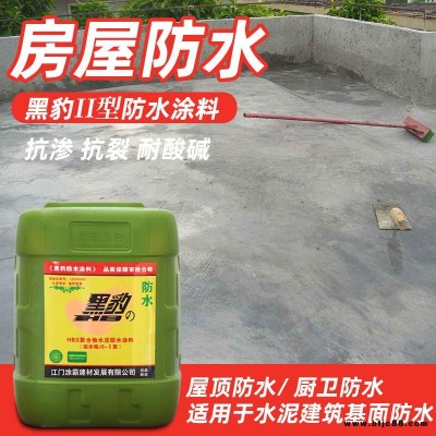 黑豹防水Ⅱ型工業(yè)漆 室內(nèi)家用自刷涂料 涂霸工業(yè)漆屋面防水油漆
