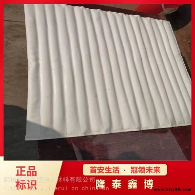 防火包覆片 隆泰鑫博供應陶瓷化防火包覆片防火保護毯承接施工