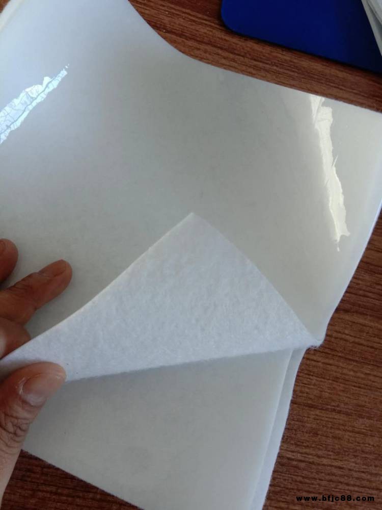 供應(yīng)復(fù)合土工膜兩布一膜一布一膜ldpe防滲膜藕池膜水庫防滲300g