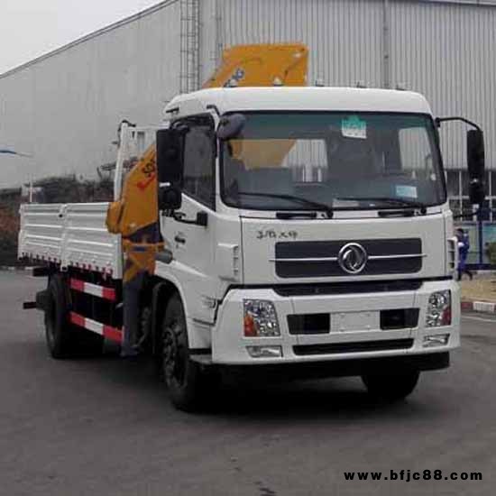隨車吊價格,東風(fēng)天錦5噸6.3噸隨車起重運輸車,徐工直臂折臂隨車吊,徐工XZJ5160JSQD5型隨車起重運輸車