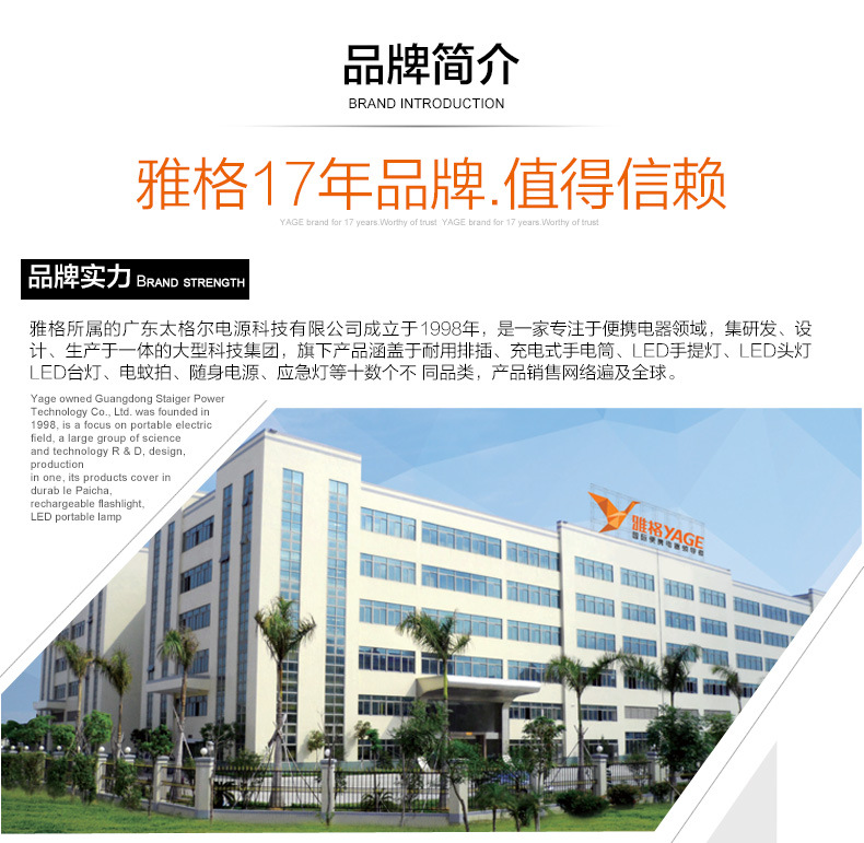 雅格LED手提應急燈 戶外露營照明帳篷燈 充電野營燈 露營燈小馬燈示例圖18