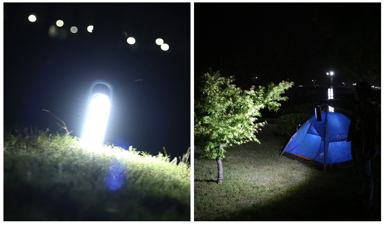 雅格LED手提應急燈 戶外露營照明帳篷燈 充電野營燈 露營燈小馬燈示例圖17
