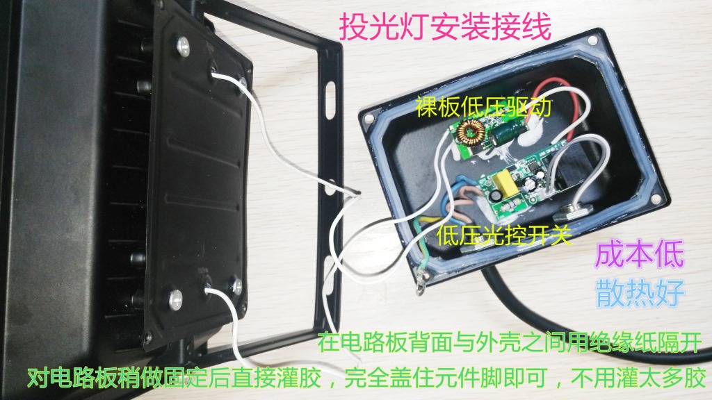 AC/DC12V/24V/36V 低壓投光燈景觀燈光控開關(guān)配光感探頭配件示例圖3