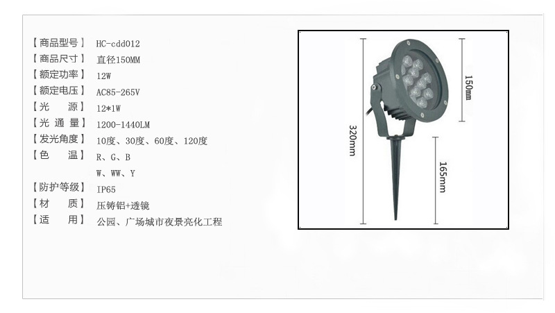 產(chǎn)品參數(shù) 12W副本