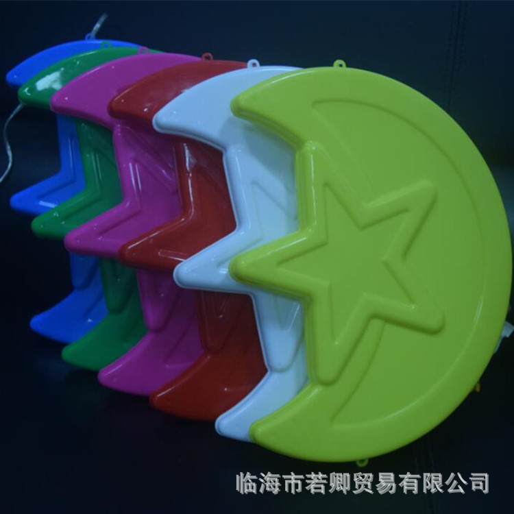 廠家直銷LED月亮圣誕昏慶彩燈掛件工程亮化燈防水LED節(jié)日裝飾示例圖4