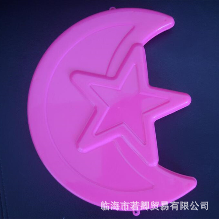 廠家直銷LED月亮圣誕昏慶彩燈掛件工程亮化燈防水LED節(jié)日裝飾示例圖2