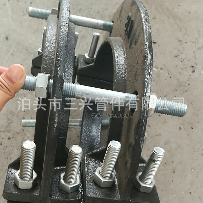 PE防脫卡子防脫漏卡管道固定器-防脫管-承插口緊固件三興廠家直銷示例圖13