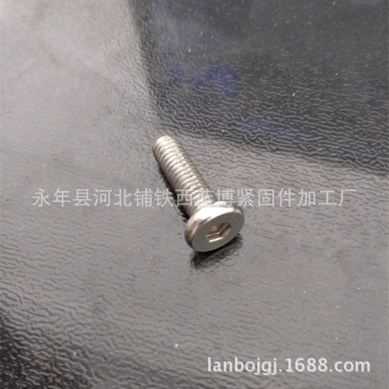 專業(yè)生產(chǎn)m5m6m8平頭 半圓頭 盤頭 內(nèi)六角家具絲 十字一字螺栓示例圖4