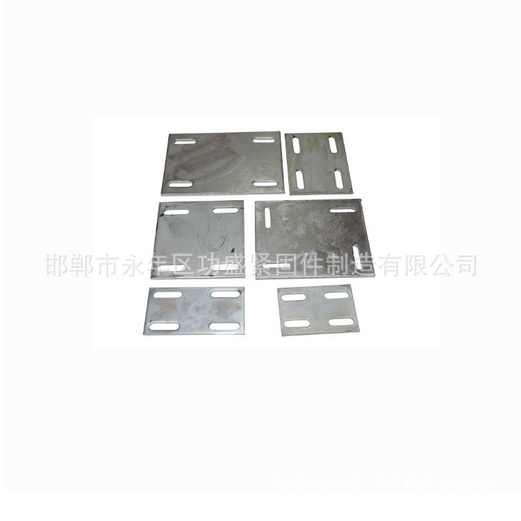 專業(yè)生產(chǎn) 熱鍍鋅連接件 預(yù)埋鋼板  Q235光伏預(yù)埋件幕墻配件示例圖8