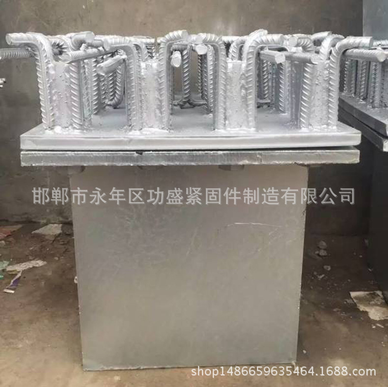 大量供應各種規格鍍鋅幕墻預埋件鋼結構預埋板預埋鐵 鍍鋅連接件示例圖9
