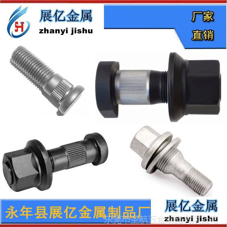 輪轂螺母，緊固件，輪轂螺帽，異形件，輪轂螺栓，輪轂螺絲 3