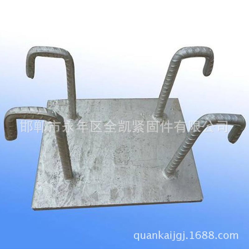 廠家直銷方墊片預(yù)埋件鍍鋅掛件幕墻配件緊固件精軋墊板示例圖8