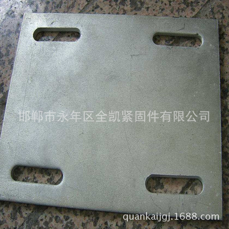 廠家直銷方墊片預(yù)埋件鍍鋅掛件幕墻配件緊固件精軋墊板示例圖7
