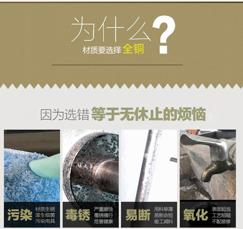全銅水龍頭 歐式仿古龍紋雕花洗衣機單冷水龍頭全銅加厚陽臺龍頭示例圖2