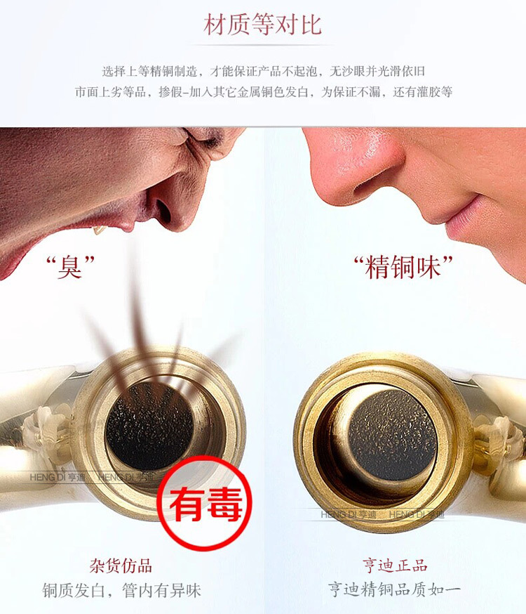 全銅歐式仿古水龍頭青花瓷加高單孔面盆龍頭藝術(shù)盆臺(tái)上盆冷熱龍頭示例圖16