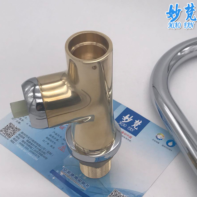 三用冷熱廚房水龍頭 鍍鉻銅紅沖菜盆冷熱混水龍頭 水槽搖擺龍頭示例圖42