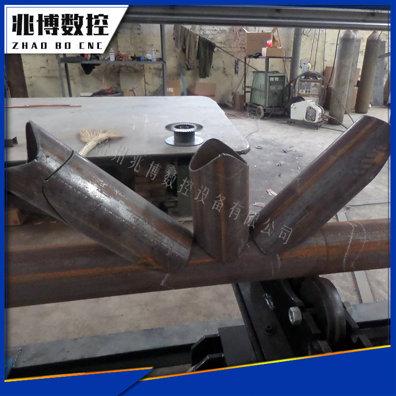 加工定做相貫線切割機，雙軸聯動數控管道相貫線切割機，價格實惠示例圖25