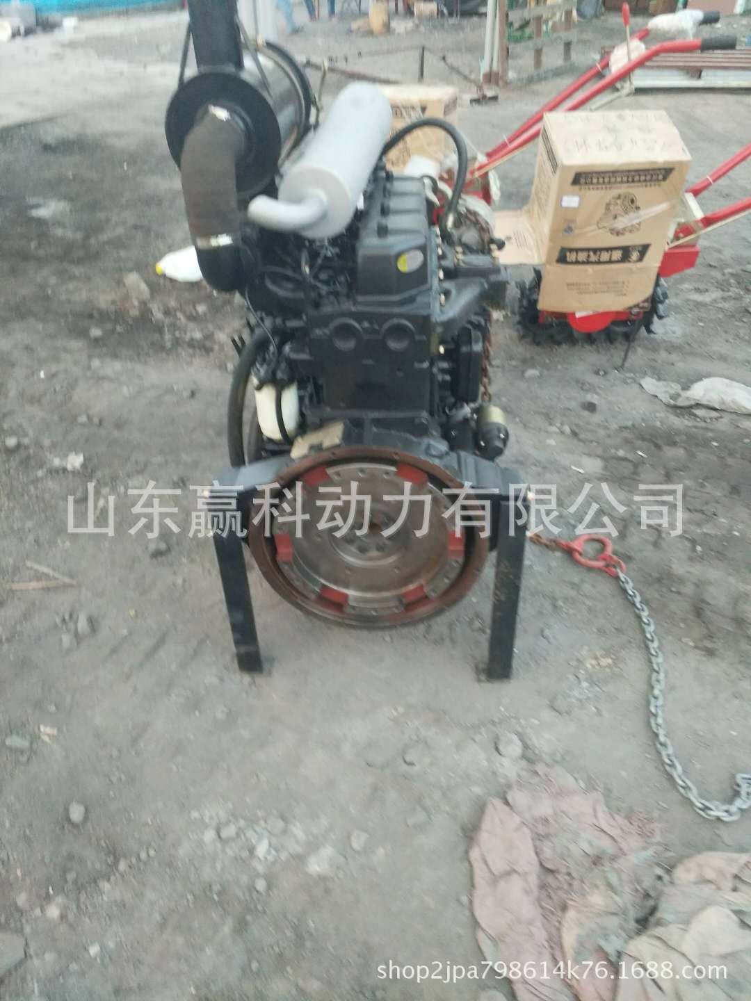 萊州/青州挖機/裝載機用60kw 2400轉發動機4RNSG3華豐國二柴油機示例圖4