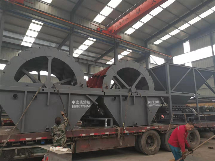濰坊半逆流槽輪式洗沙機(jī) 水力旋流器洗沙機(jī)輪式洗沙設(shè)備 半逆流槽輪式洗沙機(jī)