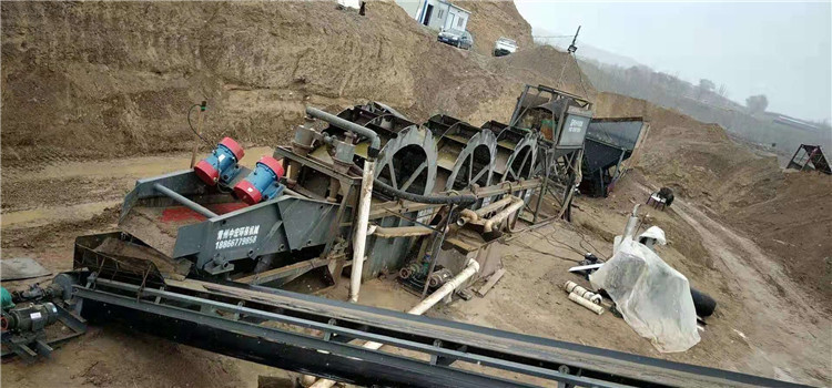 濰坊半逆流槽輪式洗沙機(jī) 正規(guī)廠家定制輪式洗沙機(jī) 半逆流槽輪式洗沙機(jī)