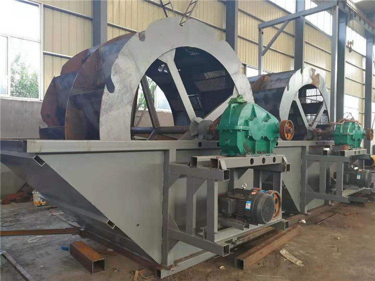 濰坊半逆流槽輪式洗沙機(jī) 正規(guī)廠家定制輪式洗沙機(jī) 半逆流槽輪式洗沙機(jī)