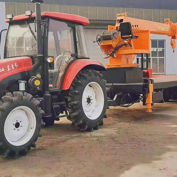 建筑用小型拖拉機隨車吊 8噸農用拖拉機隨車吊 翔云 拖拉機隨車起重機 價格優惠
