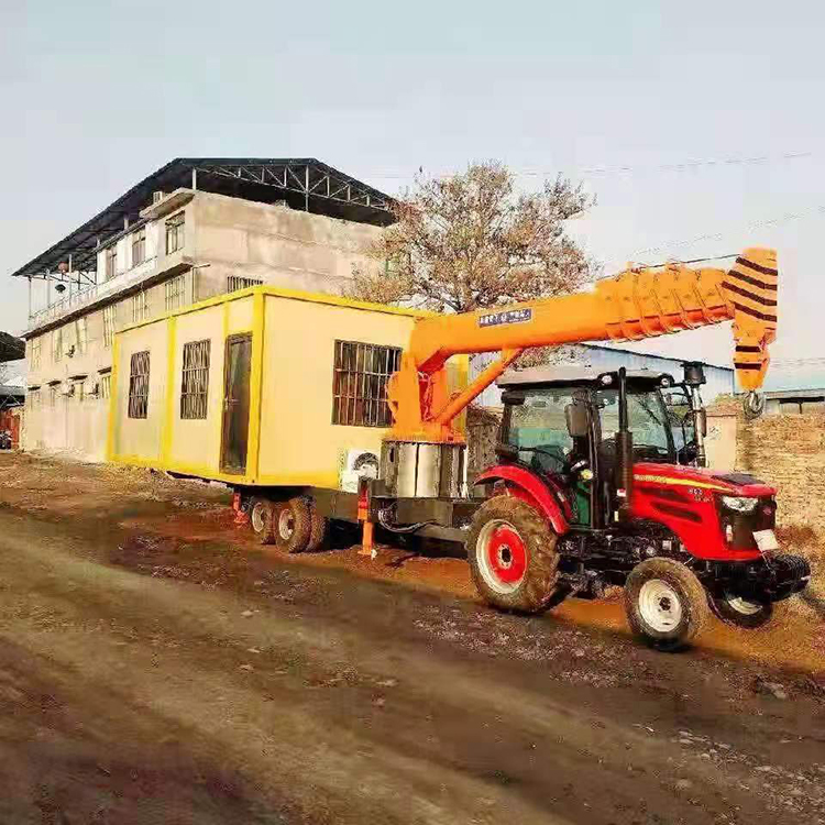 8噸樓板平板吊車 拖拉機(jī)吊電線桿自卸車 翔云 拖拉機(jī)隨車起重機(jī) 三包服務(wù)