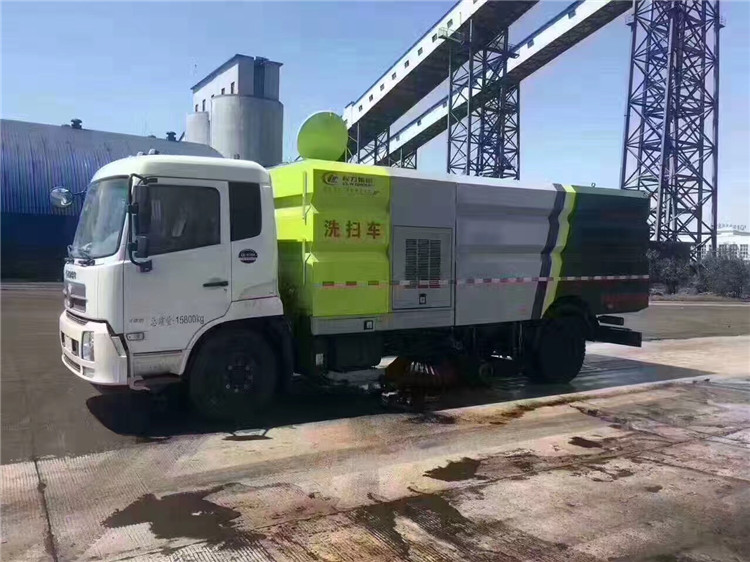 江鈴順達環衛用清掃車 智能型灑水清掃車有現車包送到