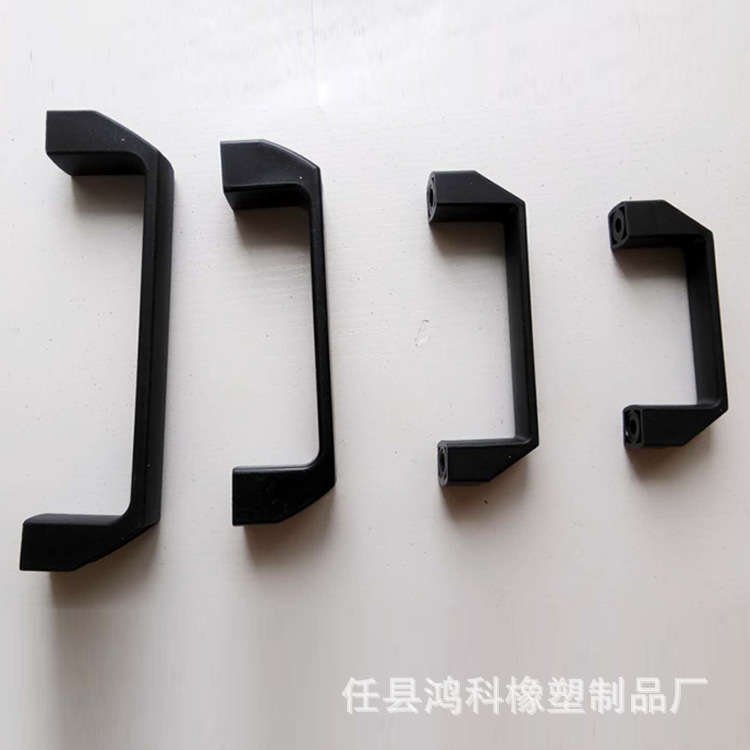 尼龍黑色方拉手/工業(yè)塑料把手/電箱拉手/柜門拉手 垃圾箱拉手示例圖3
