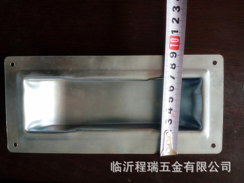 工業門手扣 平移門把手 內嵌式拉手 鐵門配件 廠家直銷示例圖4