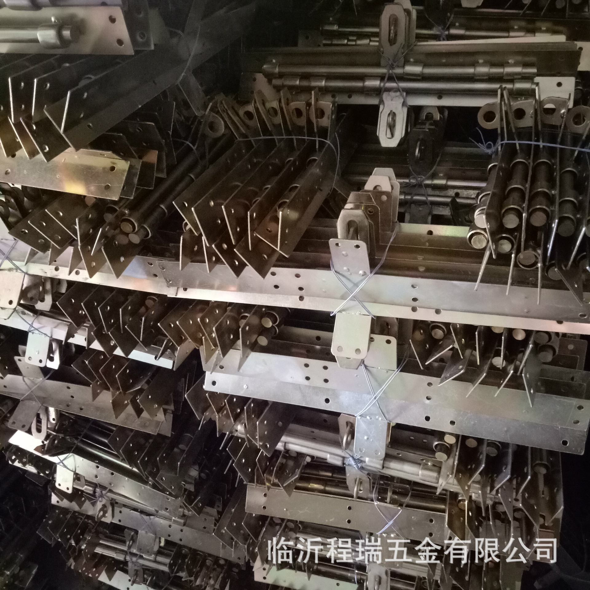 加厚 焊接 鐵門栓 插銷 鍍鋅門插 鎖排 重型鐵藝大門橫插 豎插示例圖1