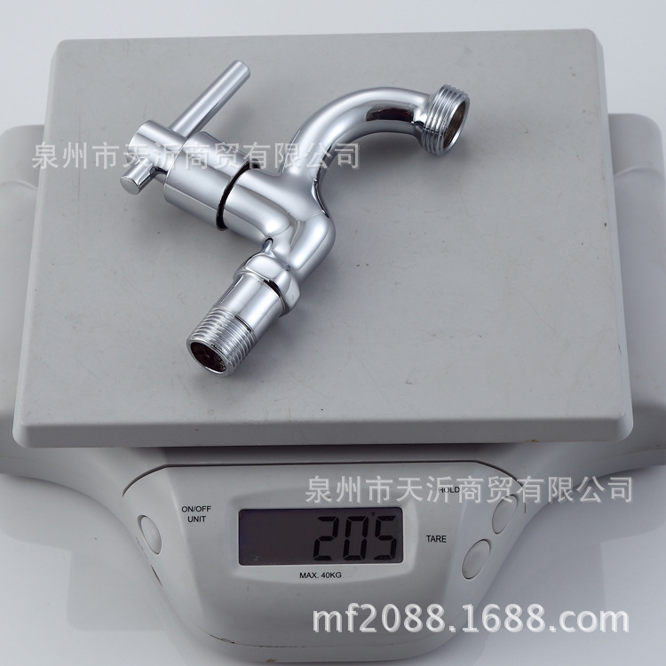 新款六分出水嘴西門子專用一字拔快開洗衣機龍頭A銅鑄造可定制示例圖10