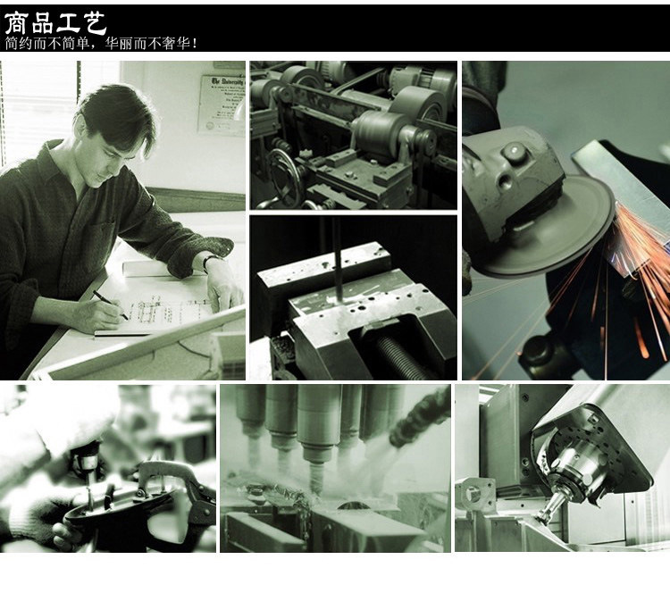 廠家直銷外貿(mào)啞光抽屜拉手現(xiàn)代簡(jiǎn)約鋁合金拉手櫥柜門把手五金家具示例圖11